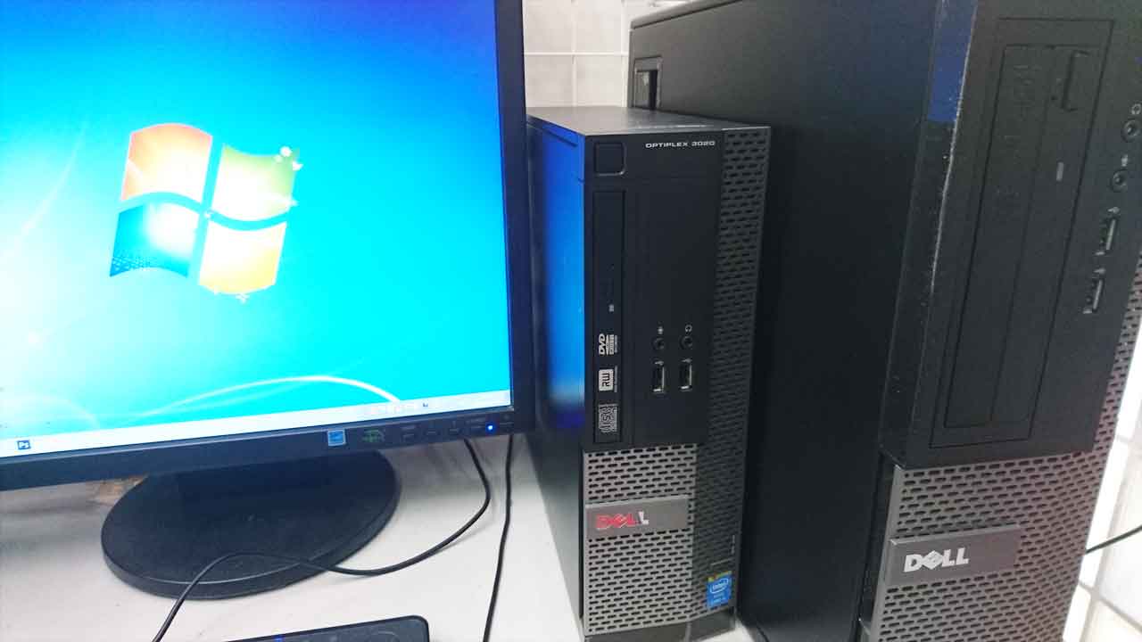 福岡市東区: パソコントラブル解決後のDELL パソコン