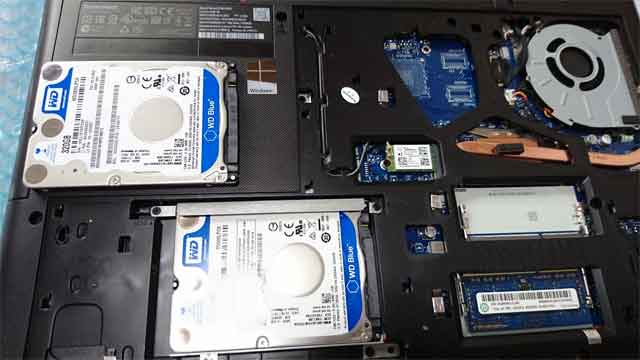 ハードディスク故障/交換 - ノートPC修理の画像
