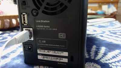 ネットワークHDD（NAS）の設定事例の画像