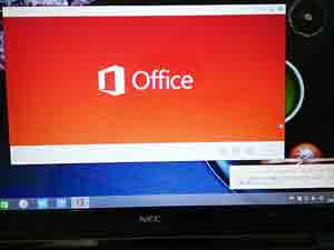 Office2013のセットアップ画像