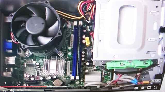 福岡で故障したパソコンの修理画像