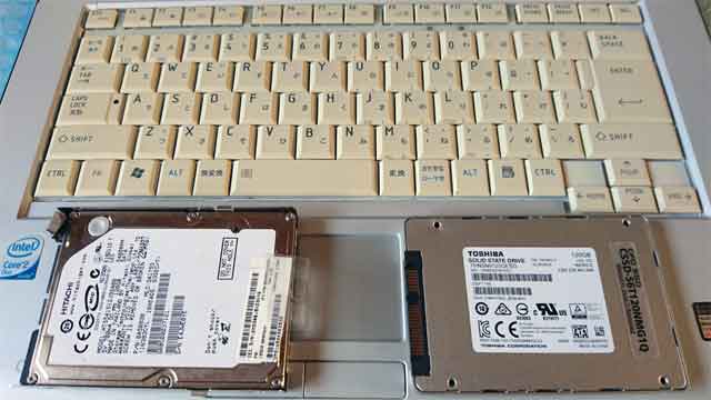 SSD交換修理の画像9