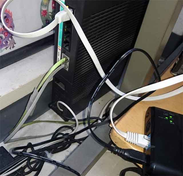 福岡市中央区舞鶴 インターネット設定