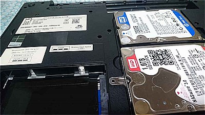 壊れたパソコン(PC)・ハードディスクの修理交換
